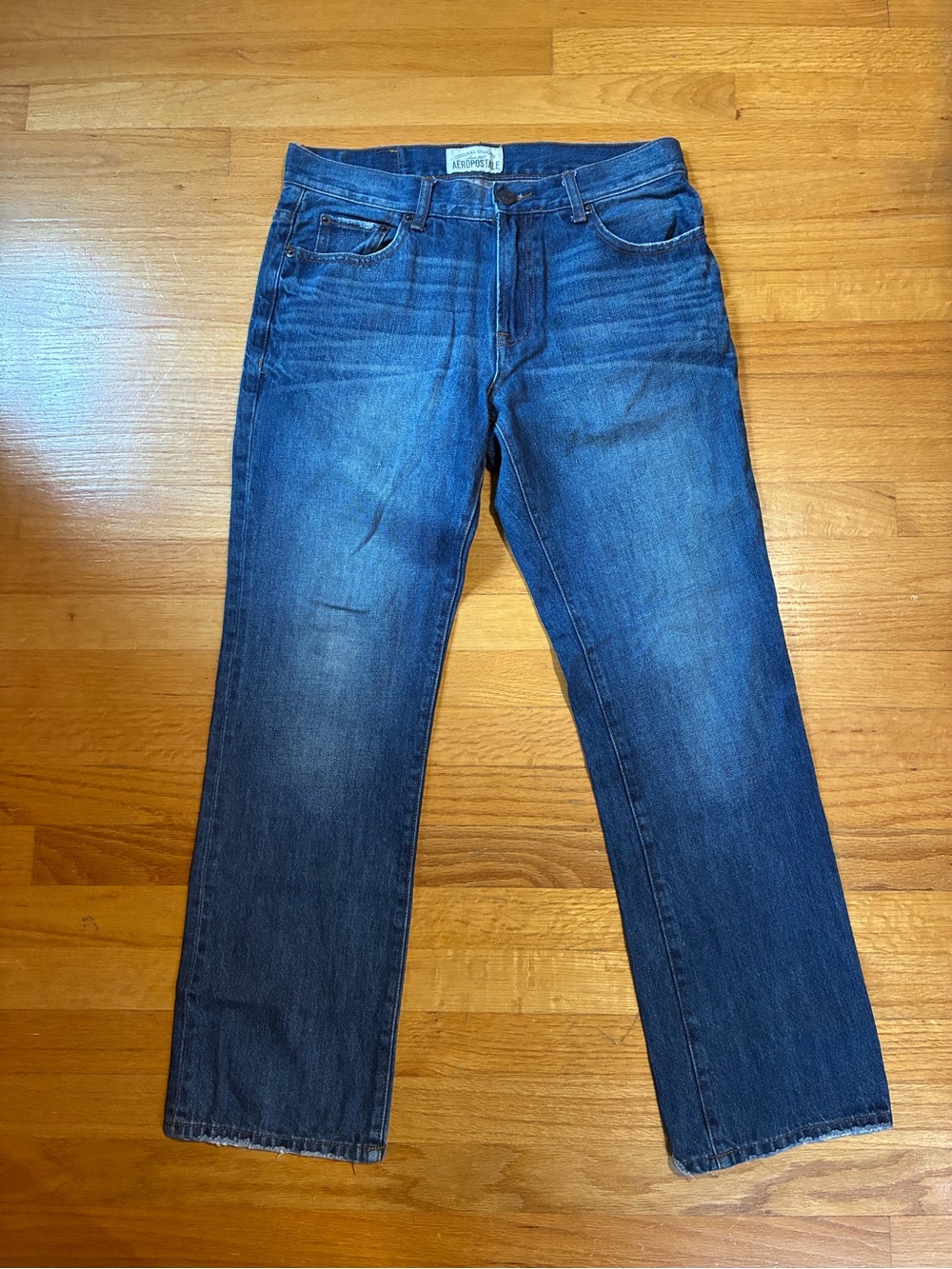 Aeropostale Essex Straight Leg Denim Jeans Blue Women’s 31/30